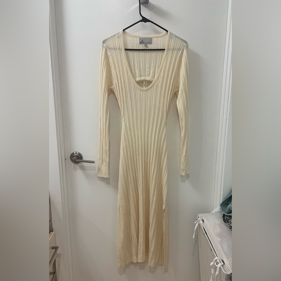 Rain Ribbed Open-Back Dress - Picture 8 of 9